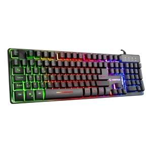 Rampage KM-RX9 CYPHER Siyah Usb Rgb Aydınlatmalı Q Standart Oyuncu Klavye Mouse Set