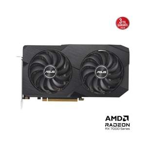 Asus Radeon DUAL-RX7600-O8G 8GB GDDR6 128BIT 1XHDMI 3XDP Ekran Kartı