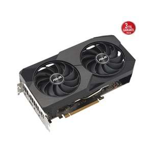 Asus Radeon DUAL-RX7600-O8G 8GB GDDR6 128BIT 1XHDMI 3XDP Ekran Kartı