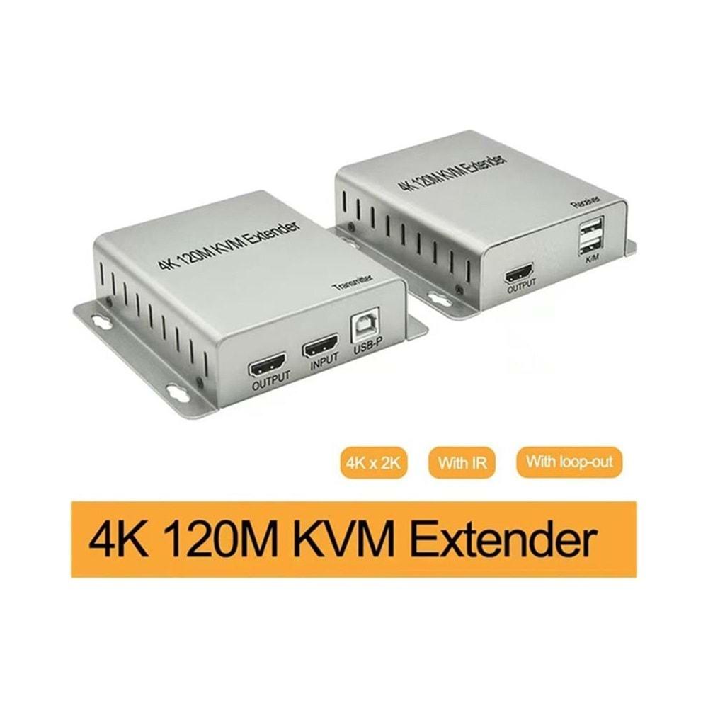 Sensei HD-61 CAT5E/CAT6 2XUSB+IR 1080P 60Hz 60MT Hdmi Kvm Extender