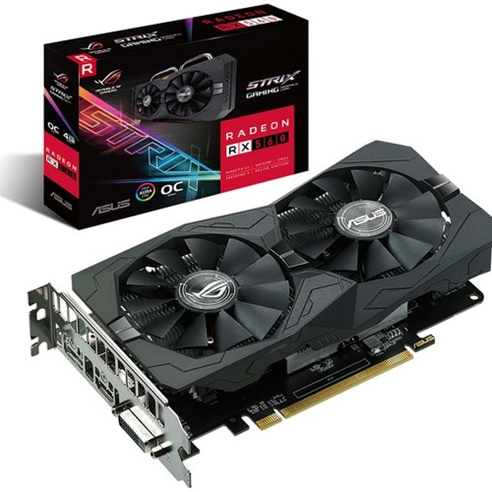 Asus Radeon DUAL-RX560-4G 4GB GDDR5 128Bit 1XHDMI 2XDP Ekran Kartı