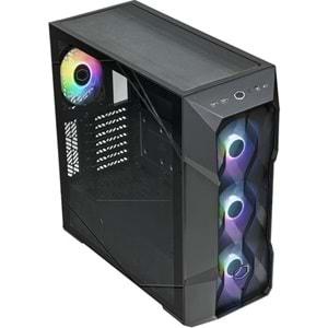 Cooler Master Masterbox TD500V2-KGNN-STU USB3.2 4X120MM ARGB Fan Psu Yok Pencereli E-ATX Siyah Kasa