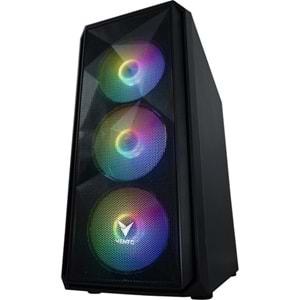 Vento VG10F 550W 4X120MM Rgb Fan Gaming Siyah Kasa