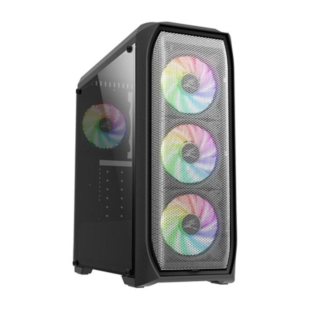 Zalman N5MF-600W 4XRgb Fan Siyah Midi 600W Gaming Kasa