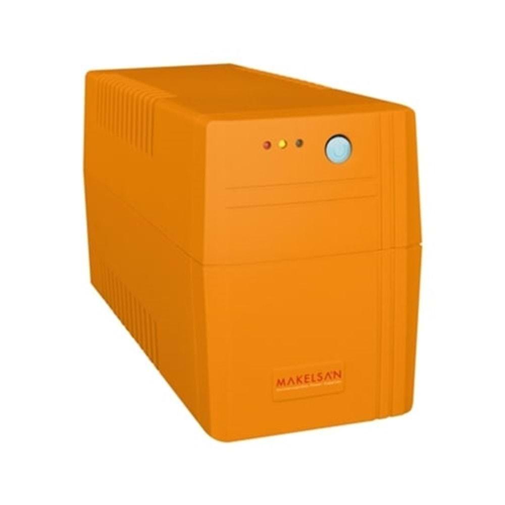 Makelsan Lion 850 VA USB (1x 9AH) (5-10dk) Line Interactive Ups