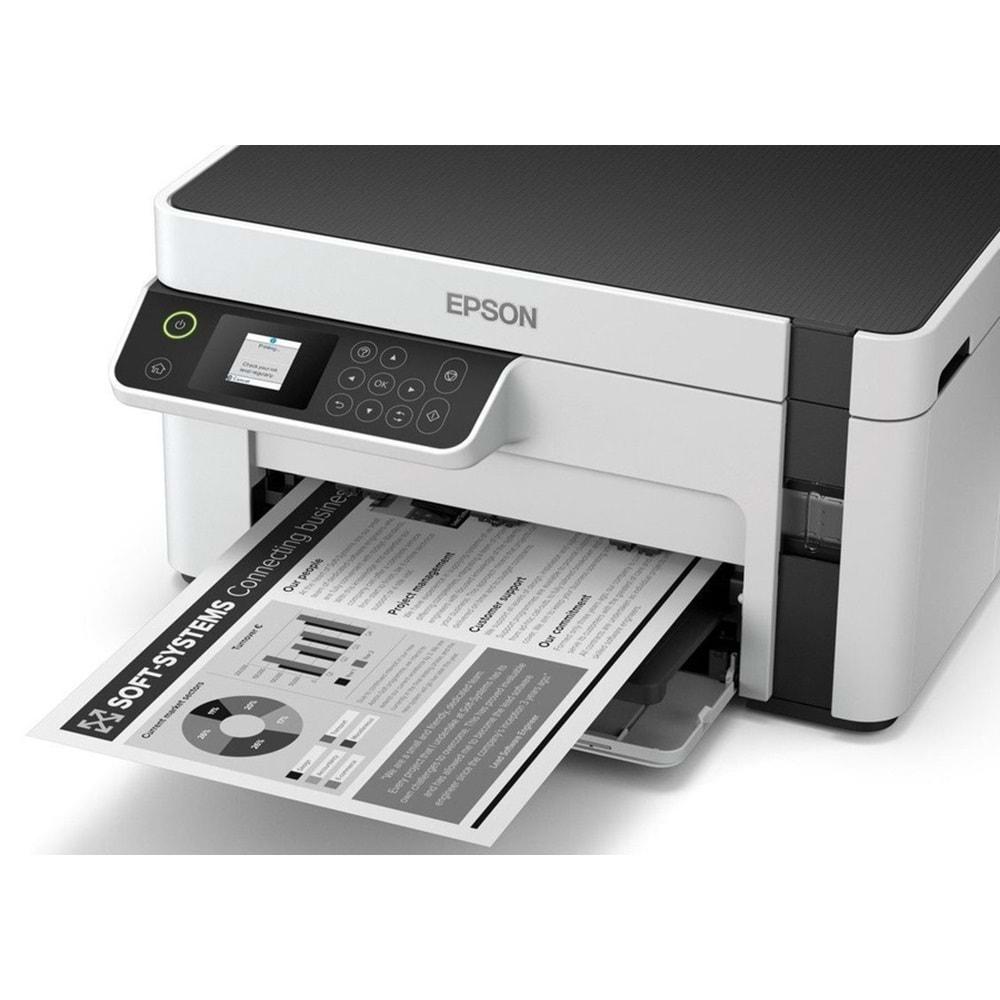 Epson M2120 ECOTANK Fotokopi,Tarayıcı WiFi Tanklı Yazıcı (C11CJ18402)