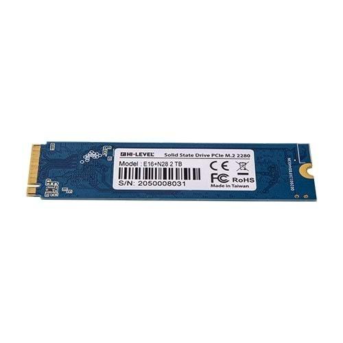 Hi-Level 2TB NVMe M.2 SSD 5100/3600MB/s ( HLV-M2PCIeG4X4SSD2280/2T ) M2 Ssd