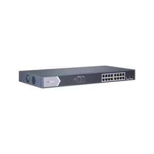 Hikvision DS-3E0518P-E/M 16 Port PoE (125W) Gigabit + 2xSFP Switch