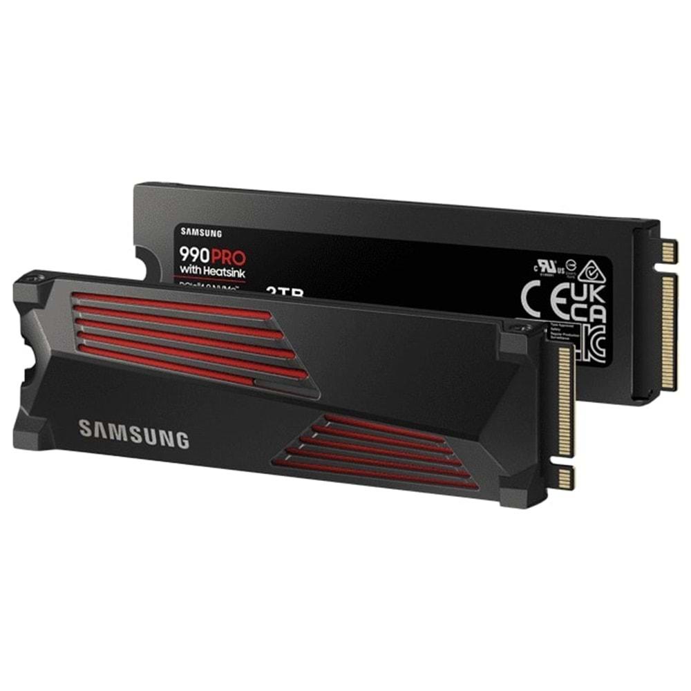 Samsung 2TB NVMe M.2 PCIe Gen 4.0 7450/6900MB/s 990 PRO MZ-V9P2T0CW