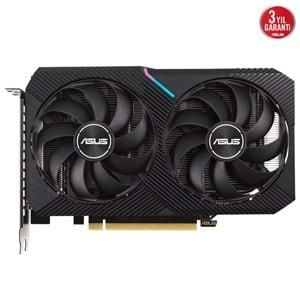 Asus DUAL-RTX3050-O8G-V2 8GB 128Bit GDDR6 DP/HDMI/DVI PCI 4.0 Ekran Kartı