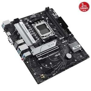 Asus Prime B650M-K DDR5 6400Mhz 1XVGA 1XHDMI 2XM.2 USB 3.2 Matx Am5 Anakart