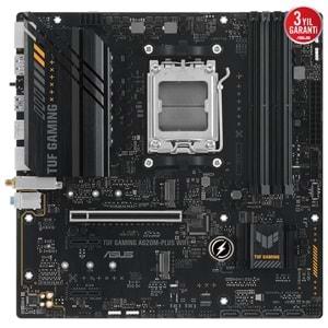 Asus Tuf Gaming A620M-PLUS Wifi DDR5 6400Mhz 1XHDMI 2XDP 2XM.2 USB 3.2 Matx Am5 Anakart