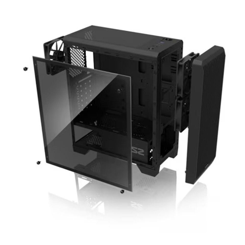 Zalman S2TG 600W 1X120MM Atx Midi Tower Siyah Kasa