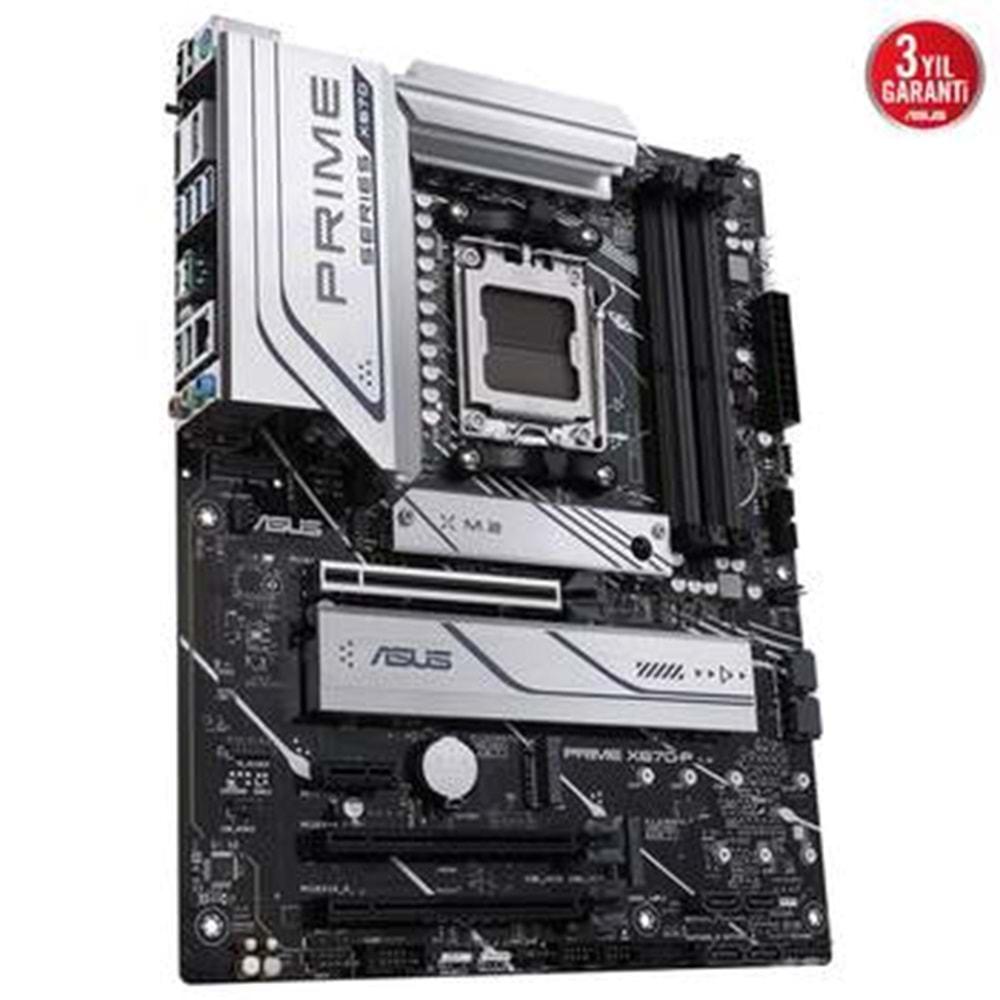 Asus Prime X670-P AMD DDR5 USB3.2 M.2 DP/HDMI PCI 4.0 AM5 Anakart