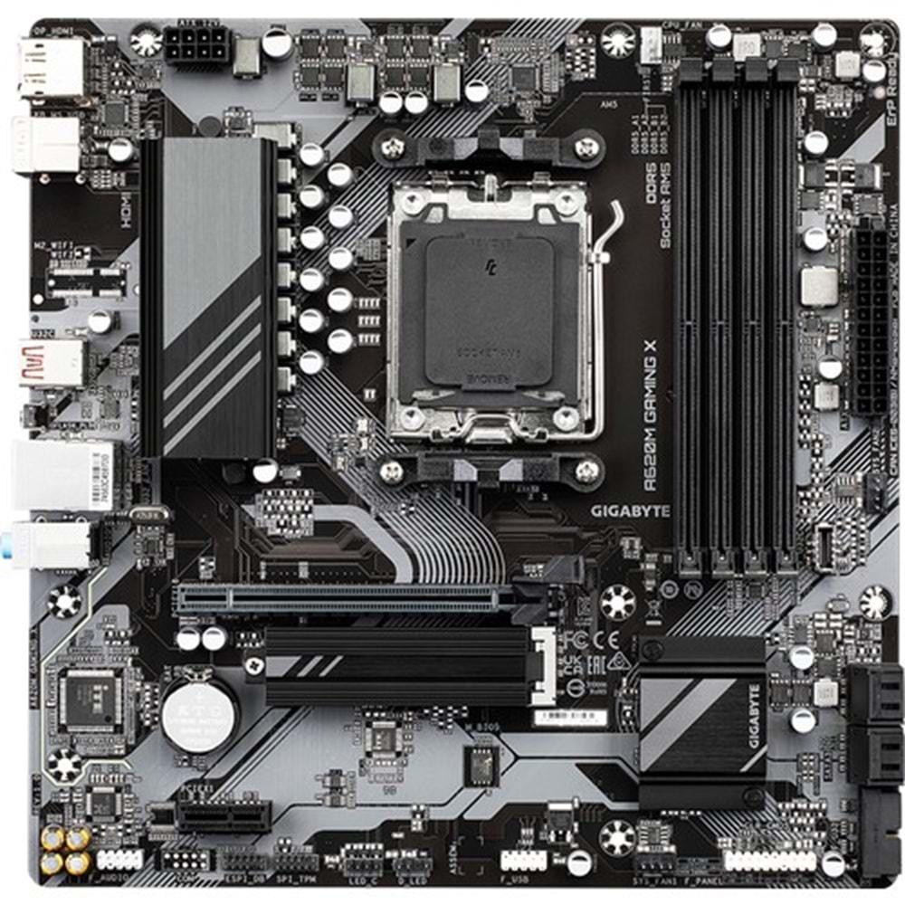 Gigabyte A620M-GAMING-X DDR5 HDMI Anakart