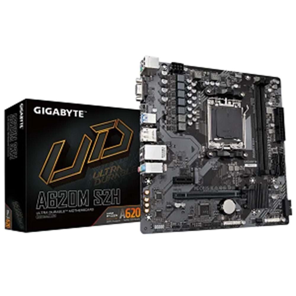 Gigabyte A620M-S2H AM5 DDR5 HDMI Anakart