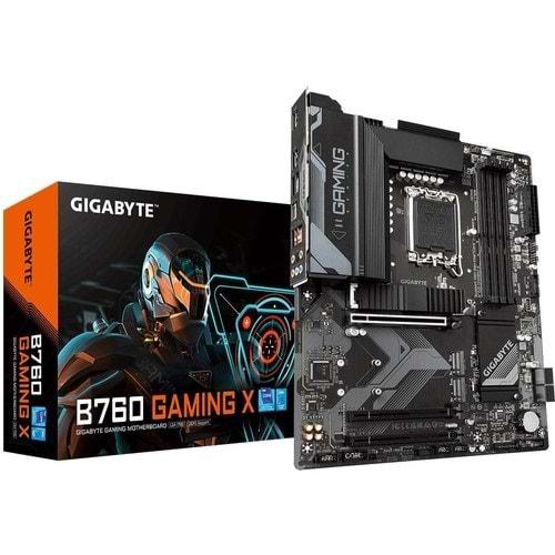 Gigabyte B760-GAM-X-DDR5 Lga1700 DDR5 7600Mhz Anakart