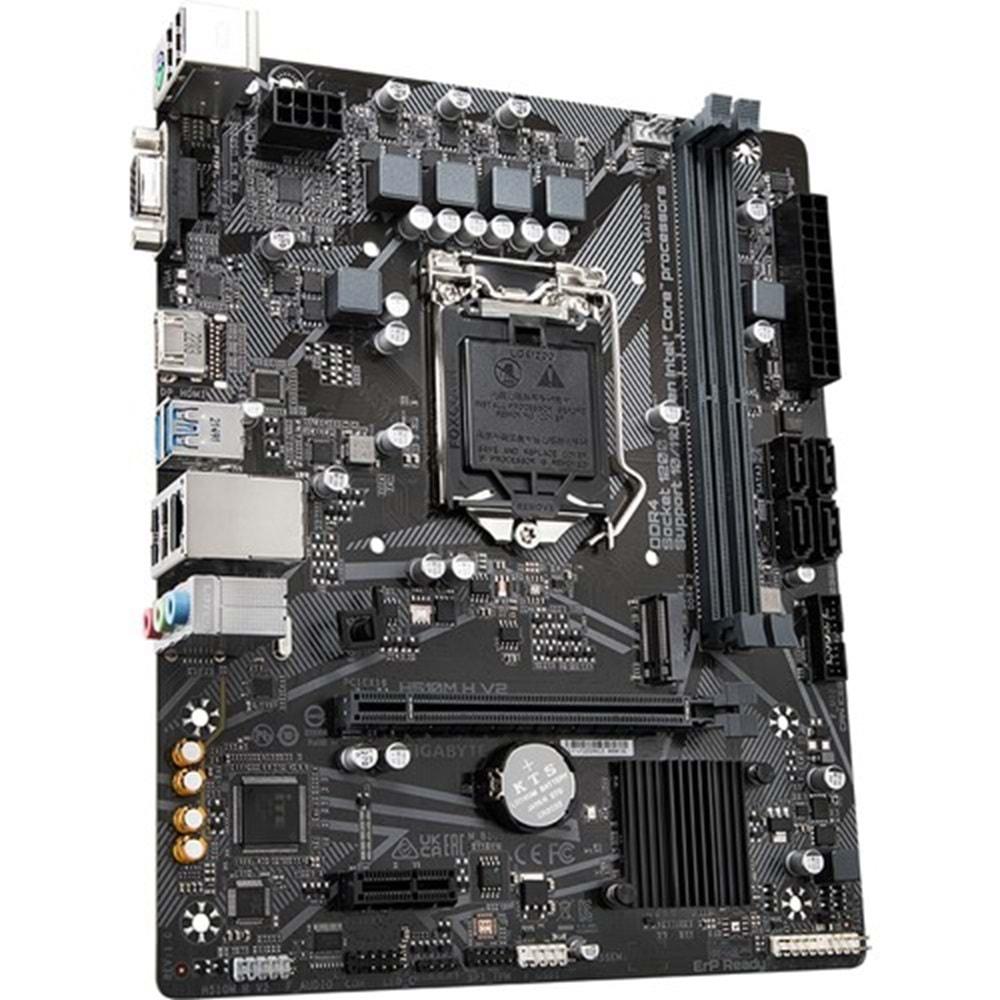 Gigabyte H510M-H-V2 H470 Lga1200 DDR4 3200Mhz VGA/HDMI Anakart