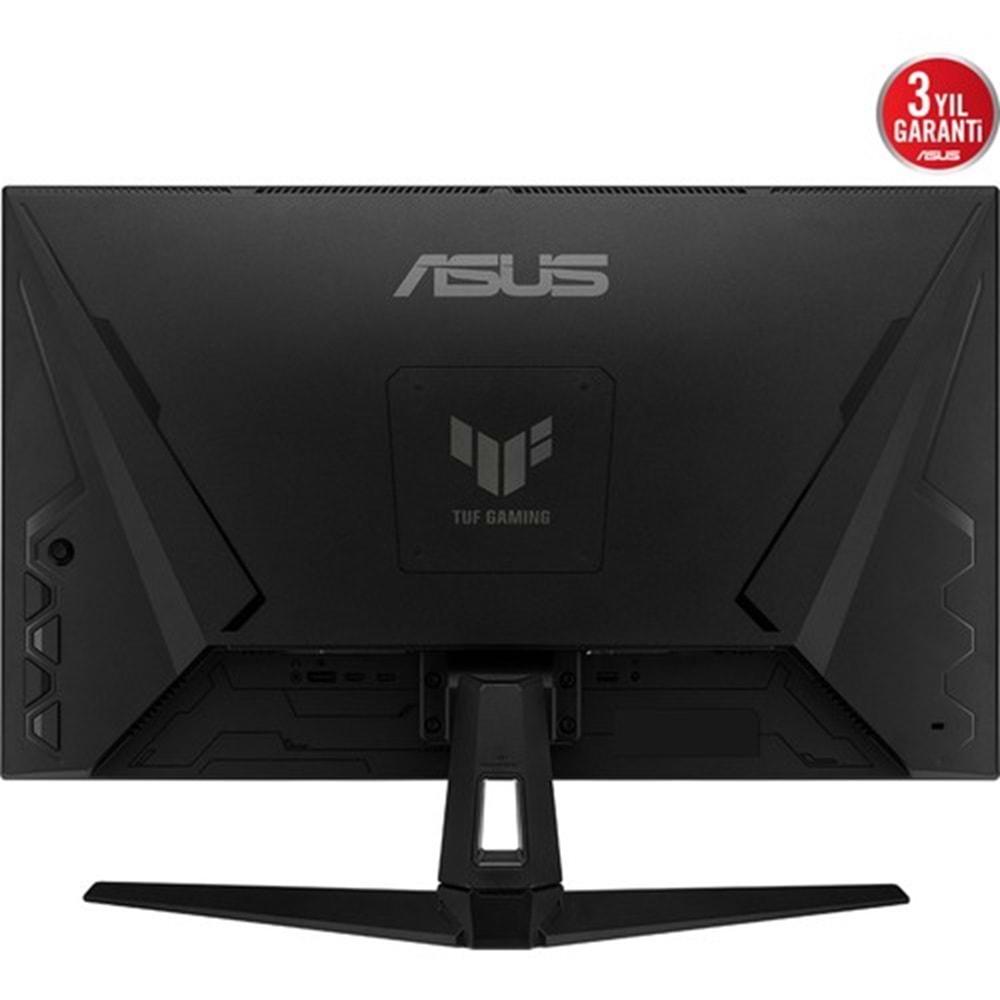 Asus Tuf Gaming VG27AQ3A Ips 1Ms 180Hz 2XHDMI 1XDP Qhd 2560X1440 Hoparlör Freesync Flicker-Free Pivot Vesa Siyah 27