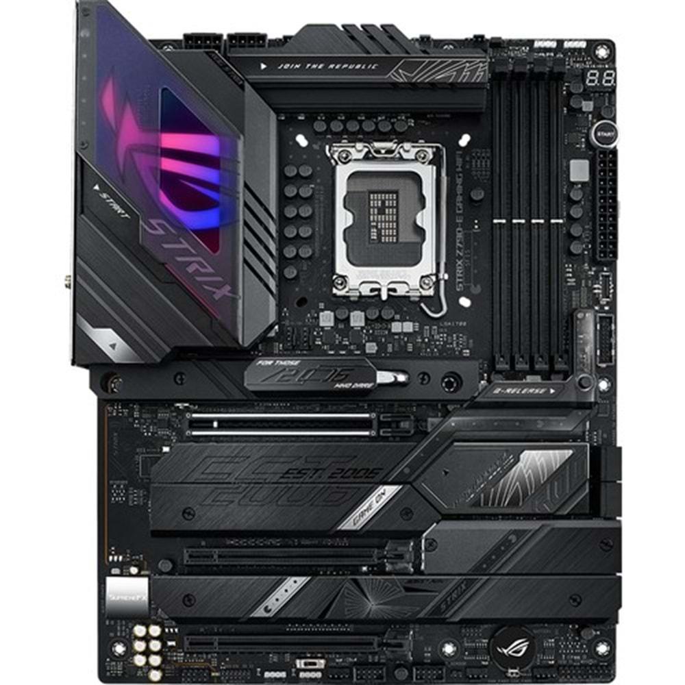 Asus Rog Strix Z790-E Gaming Wifi Z790 DDR5 M.2 USB3.2 DP/HDMI VGA PCI 4.0 1700p Anakart