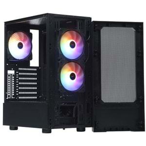 Dark GT 500W 3x12cm Frgb Fan USB 3.0 Mesh Atx Gaming Kasa