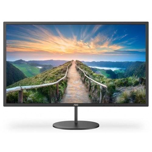 Aoc Q32V4 IPS 4Ms 75Hz 1XHDMI 1XDP QHD 2560X1440 Hoparlör Flicker-Free Vesa Siyah 31.5