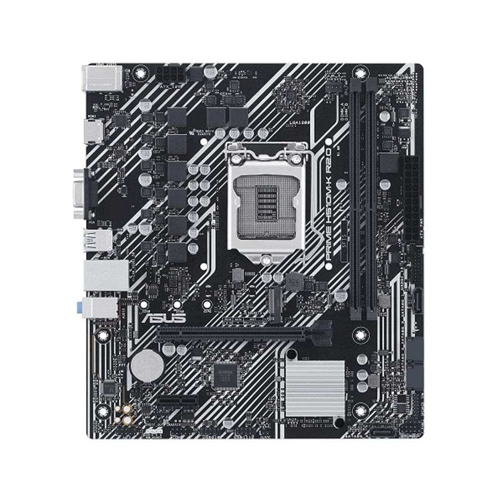 Asus PRIME H510M-K R2.0 H470 DDR4 M.2 USB3.2 HDMI/VGA PCI 5.0 1200p Anakart