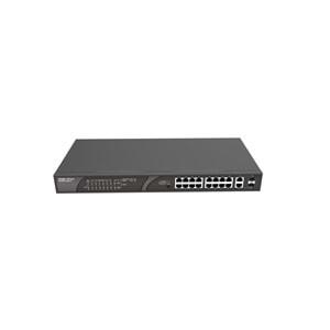 Ruijie Reyee RG-ES118S-LP 16 Port 10/100 PoE 2XCombo Uplink (120W) Rack Mount Switch