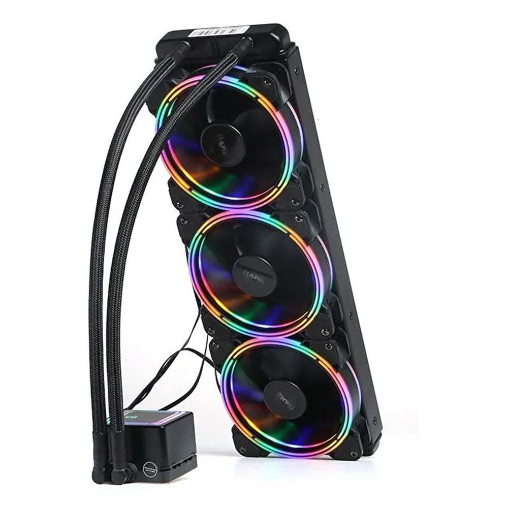 Dark AquaForce DKCCW360 Intel/AMD Uyumlu 360mm Fixed RGB Led'li Sıvı Soğutma