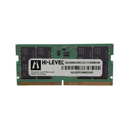 Hi-Level 8GB 5600MHz DDR5 Notebook CL46 1.1V (HLV-SOPC44800D5/8G)