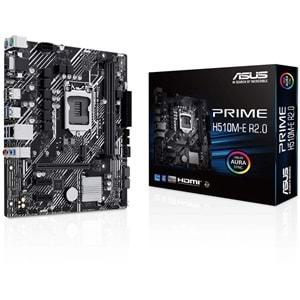 Asus Prime H510M-E R2.0 H470 DDR4 M.2 DP/HDMI/VGA PCI 4.0 1200p Anakart