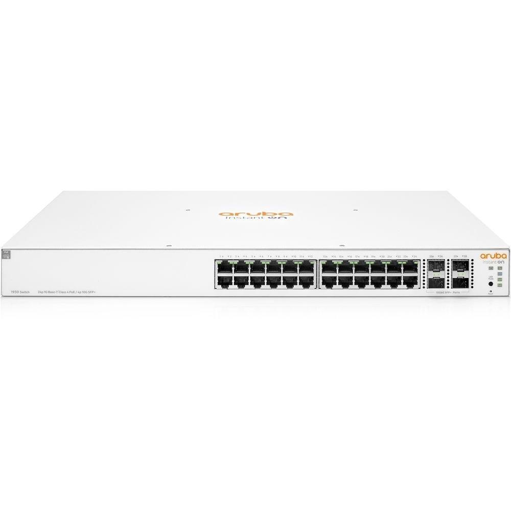 HPE JL683B 1930-24G 24Port GIGABIT POE Switch 4SFP