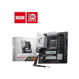 Msi RADEON B650M Gaming PLUS WIFI DDR5 6400MHZ 1XHDMI 1XDP 2XM.2 USB 3.2 AM5 MATX