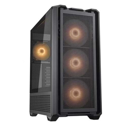 Cougar MX600 PSU Yok 4XARGB FAN E-ATX Full Tower Gaming KasaSiyah