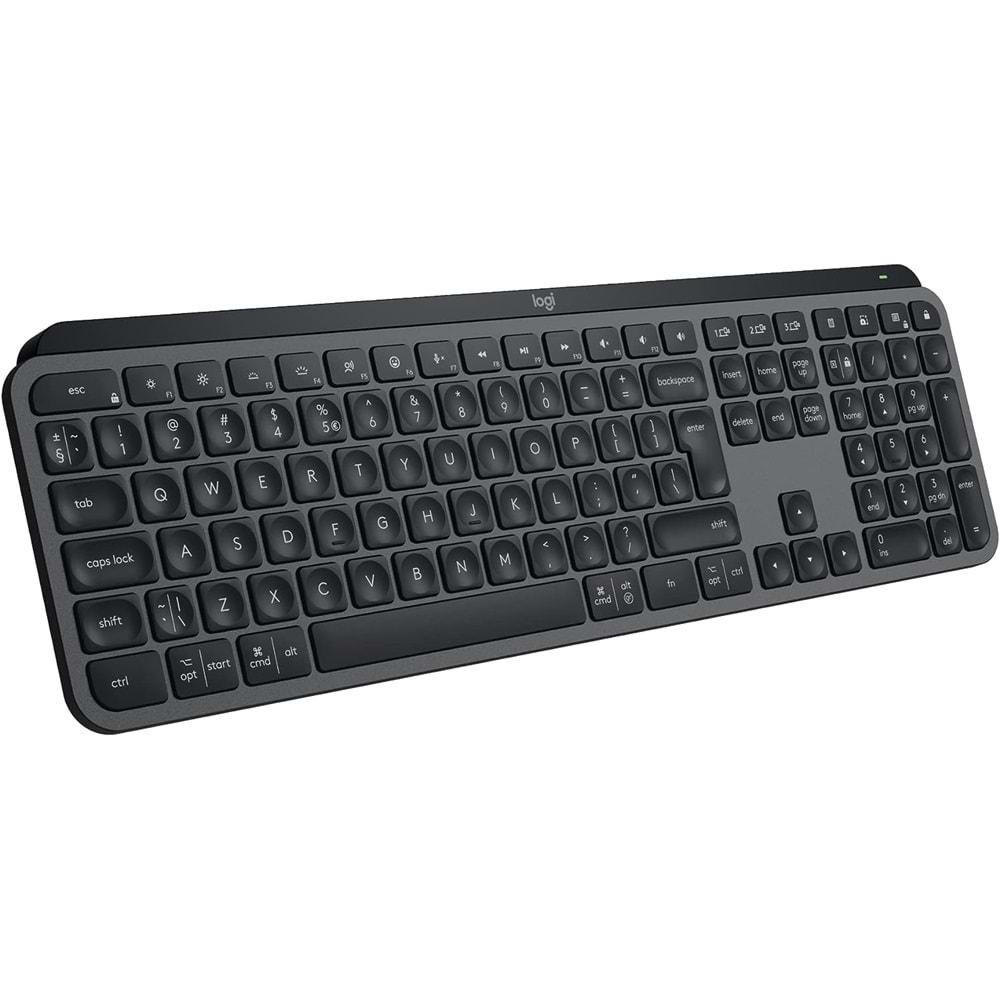 Logitech MX KEYS S Gelişmiş Aydınlatma Kablosuz Q Klavye Siyah 920-011594