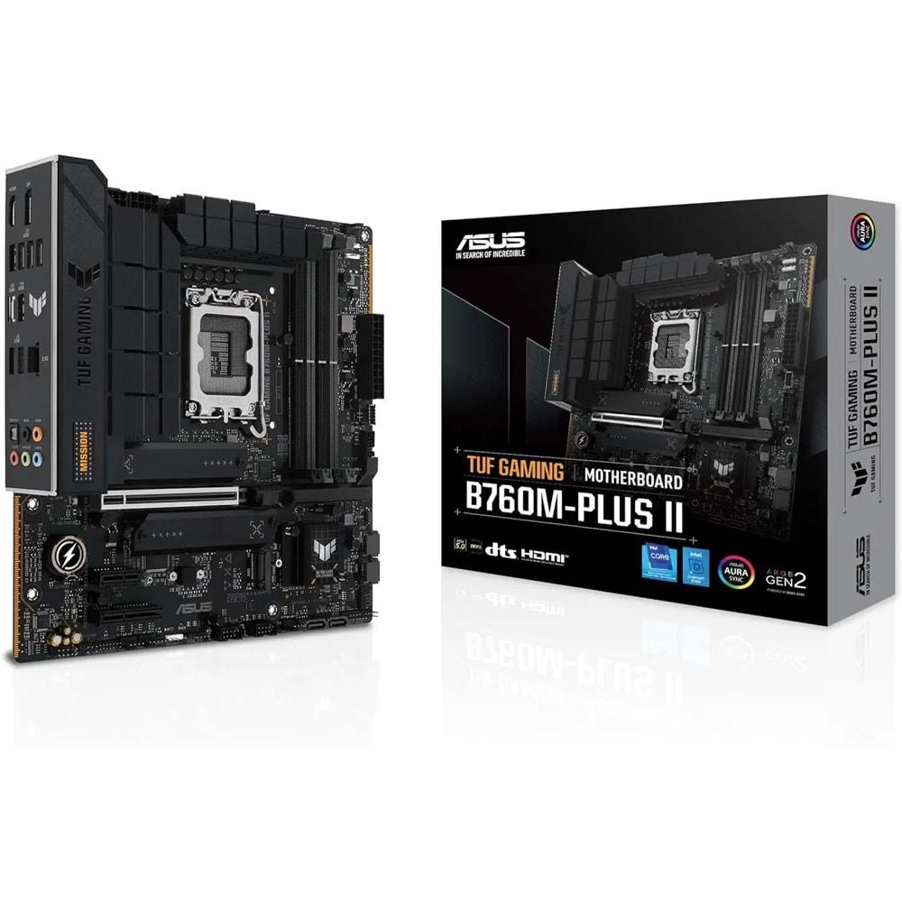 Asus Tuf Gaming B760M Plus II D5 1700P HDMI DP Anakart