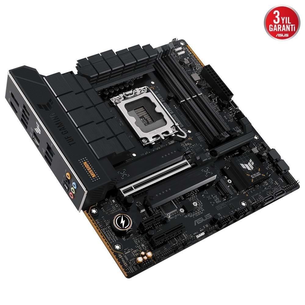 Asus Tuf Gaming B760M Plus II D5 1700P HDMI DP Anakart