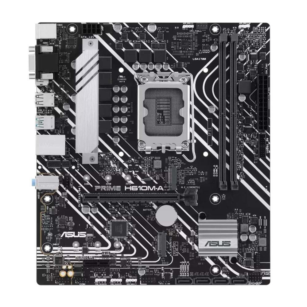 Asus Prime H610M A D5 Csm 1700P Vga HDMI DP Anakart