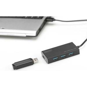 Digitus USB 3.0 Çoklayıcı (4 Port)