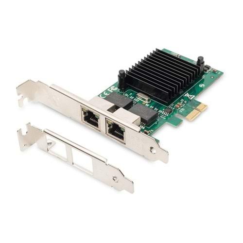 Digitus PCI Express Ethernet Kartı (2xRJ 45 Port)