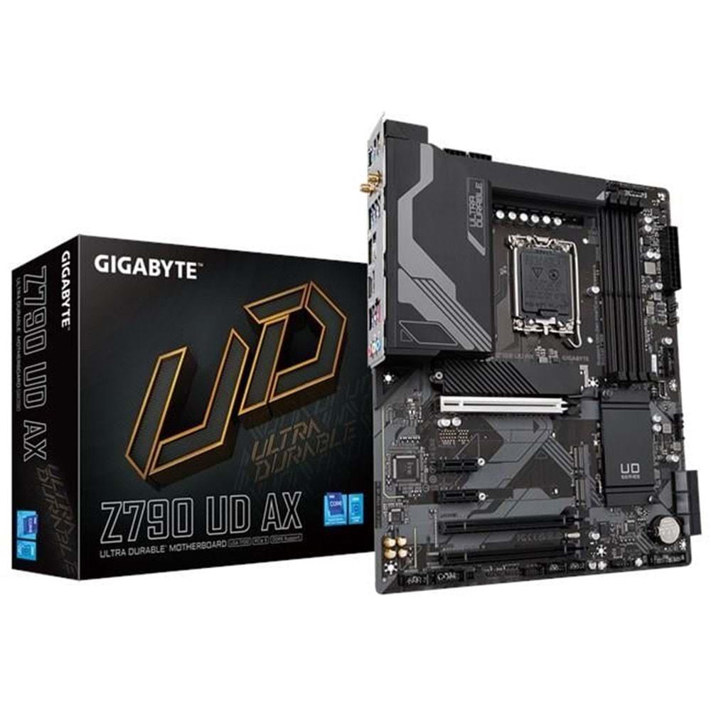 Gigabyte Z790 UD AX D5 1700P HDMI DP Type C Anakart