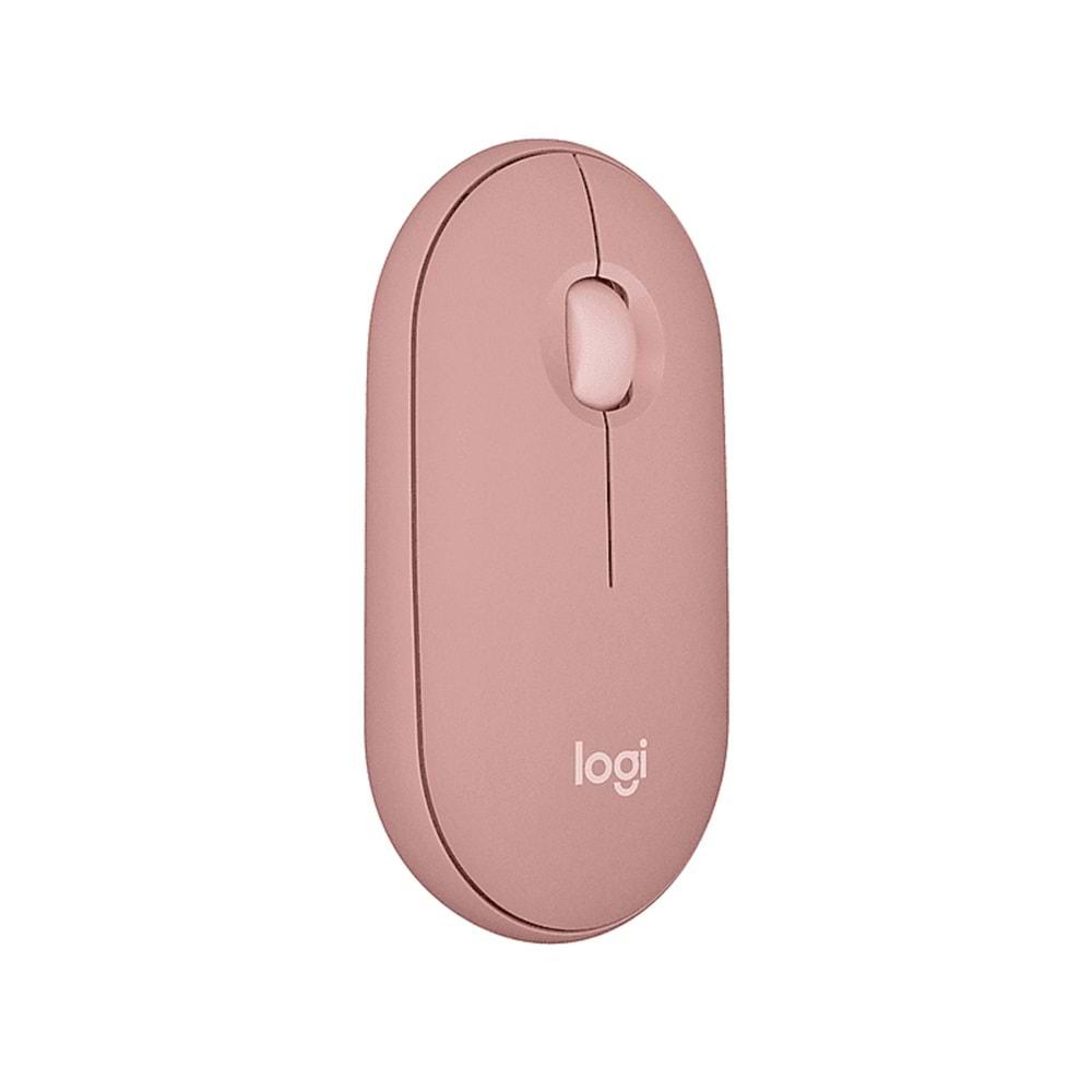 Logitech M350s Pebble 2 Pembe Bluetooth Mouse