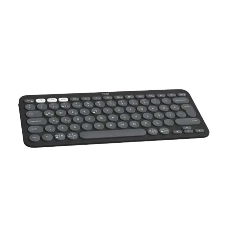 Logitech K380s Pebble Keys 2 BT Klavye Grafit