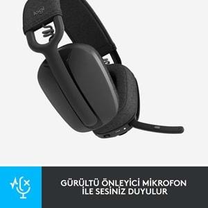 Logitech Zone Vibe 100 Kablosuz Kulaklık Siyah