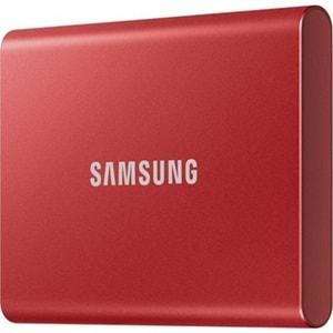 Samsung 2TB Taşınabilir T7 SSD 2.5 Kırmızı Taşınabilir Disk