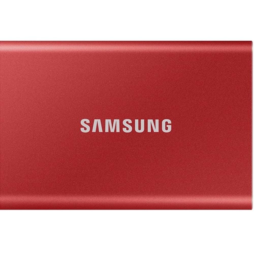 Samsung T7 1TB Usb 3.2 Gen2 Kırmızı Taşınabilir Disk