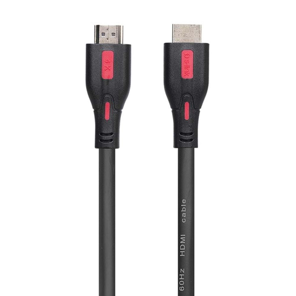 S-Link SL-HDM4K15 19+1 HDMI to HDMI 15m V2.0 4K 60Hz Kablo