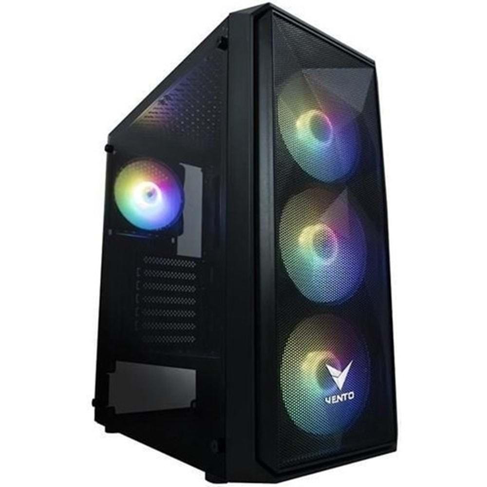 Vento 500W Peak (450W Gerçek) VG10F RGB Midi Tower