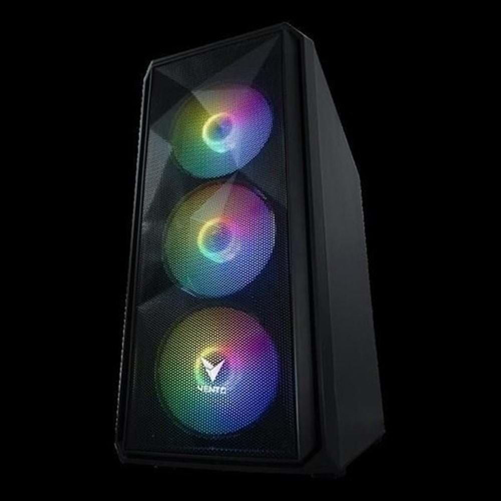 Vento 500W Peak (450W Gerçek) VG10F RGB Midi Tower