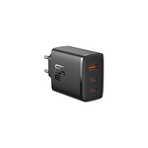 Baseus CUBE PRO 2C+U 65W (Siyah) Hızlı Şarj Cihazı USB-TYPE-C(P10152301113-00)